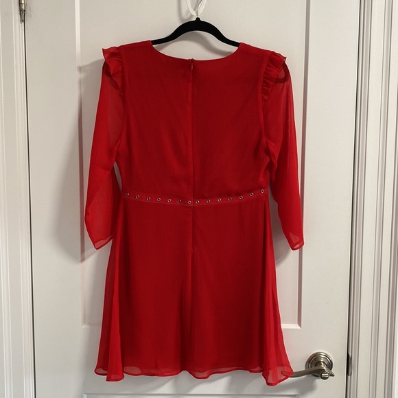 NEW LOOK Red Dress, Size 8 (NWT) - Picture 5 of 7